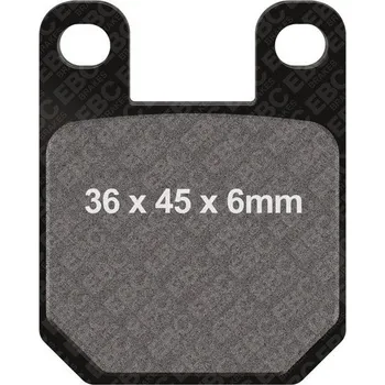 Brzdová destička Brzdové destičky EBC SFAC115