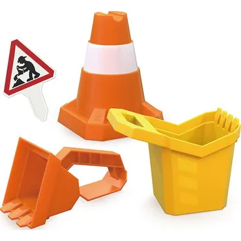 Dřevěná hračka Hrací sada na stavby z písku