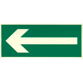 Značení Směrová šipka obdélníková oboustranná (FL samolepka 200x87 mm)