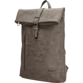 Školní batoh Enrico Benetti Rotterdam 15" Notebook Backpack 15 l Medium Taupe