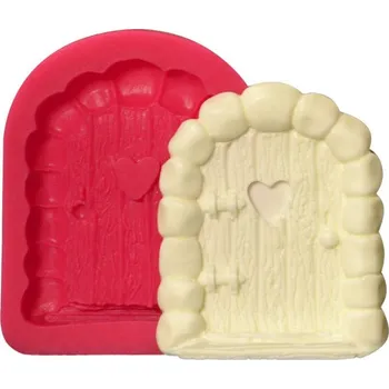 Forma na pečení Cesil Silikonová forma Pohádkové dveře 6,5 x 8 cm