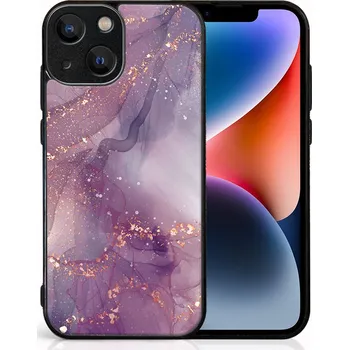 Pouzdro na mobilní telefon VSECHNONAMOBIL 77623 MY ART Ochranný kryt pro Apple iPhone 15 PURPLE (148)