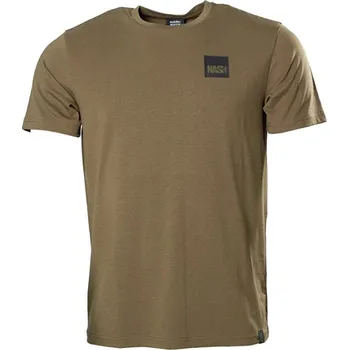 Pánská móda Nash Tričko MAKE IT HAPPEN T-SHIRT BOX LOGO GREEN Velikost: 3XL