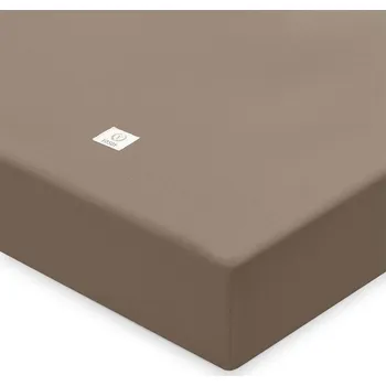 Prostěradlo YOSOY prostěradlo 120x60 cm Mocca Basic