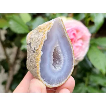 Přírodní kámen Achátová geoda 119g Brazílie