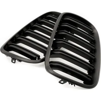 Tuning Maska chladiče BMW X5 E70 dual černý mat