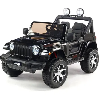 DEA Jeep Wrangler černé Dětské elektrovozidlo DEA Jeep Wrangler černé