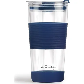 Modrý termo hrnek 600 ml Fuori – Vialli Design ID_1659870