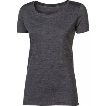 Dámské oblečení triko krátké dámské Progress ORIGINAL MERINO šedý melír (triko krátké dámské Progress ORIGINAL MERINO šedý melír)