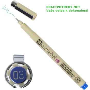 sakura xsdk0336 Technické pero Pigma Micron 03/0.35mm - Modré