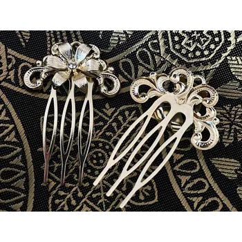 LUCID spol. s r.o. Vlasová spona (hřebínek) s kamínkem PU:3960