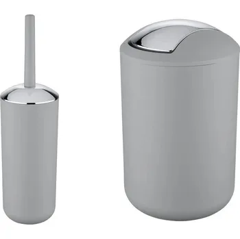 Šedá plastová sada doplňků do koupelny Brasil – Wenko ID_1676860