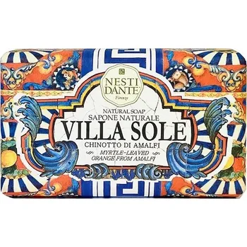 Mýdlo Nesti-Dante-Firenze Mydlo-a-sprchovy-gel Villa-SolePomeranč s myrtovými listy z Amalfi Mýdlo 250 g (443,00 Kč / 1 kg)