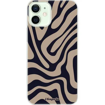 Odolné silikonové pouzdro iSaprio - Zebra Black - iPhone 12