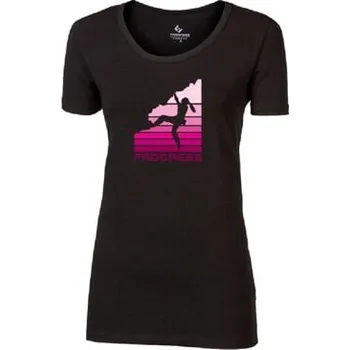 Dámské tričko SASA "BOULDER" dámské triko s bambusem černá L