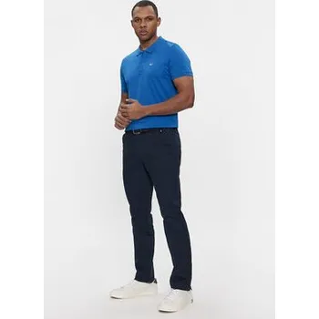 Pánská košile Tommy Jeans Polokošile DM0DM18312 Modrá Slim Fit S