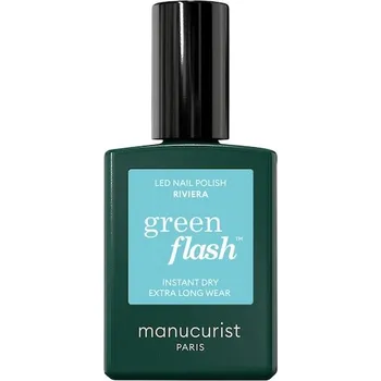 Lak na nehty manucurist-Paris Nehty Lak-na-nehtyGreen FlashLED gelová barva na nehty Riviera 15 ml (32&nbsp;133,00 Kč / 1 l)