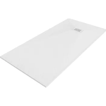 Sprchová vanička Mexen Hugo obdélníková sprchová vanička SMC 180 x 80 cm, bílá, bílý kryt - 42108018-W