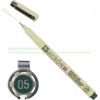 sakura xsdk05230 Technické pero Pigma Micron 05/0.45mm - Lovecká zelená