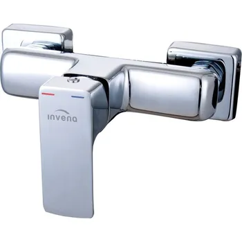Vodovodní baterie Invena Nyks sprchová baterie nastěnná chrom BN-28-001