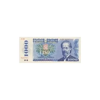 1000 Kčs bankovka 1985 - stav UNC.