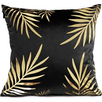 Polštář Polštář PALMS VELVET - černý