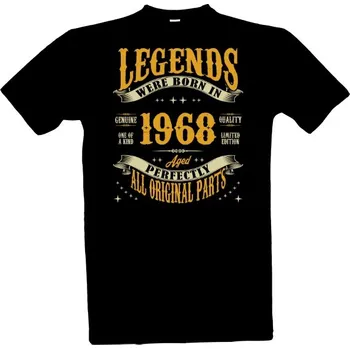 Tričko s potiskem Legendy 1968 pánské