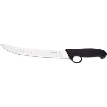 Kuchyňský nůž Giesser 2008 wwl 22, probrušovaná zahnutá čepel, bezpečnostní rukojeť, černá