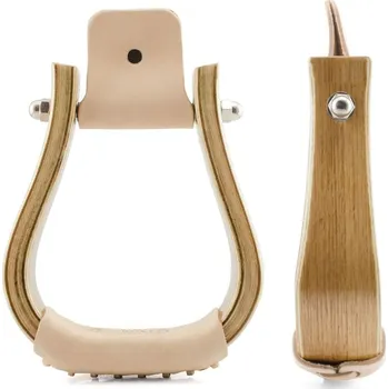 Dřevěné westernové třmeny POOL'S