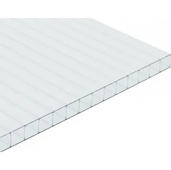 Průsvitná krytina LANIT PLAST Komůrkový polykarbonát Marlon TW 4 mm čirý 2,1 x 3 m