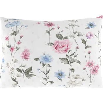 Povlak na polštářek Kvalitex Povlak na polštář bavlna LOUKA růžová 70x90cm 70x90cm