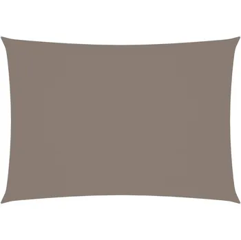 Stínicí technika Stínící plachta oxfordská látka obdélníková 2,5 x 4 m taupe