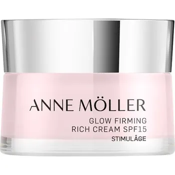 Pleťový krém Anne-Moeller Collections StimulageGlow Firming Rich Cream SPF 15 50 ml (18 080,00 Kč / 1 l)