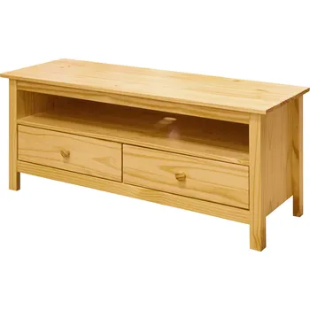 Televizní stolek Televizní stolek Torino 2 zásuvky borovice masiv