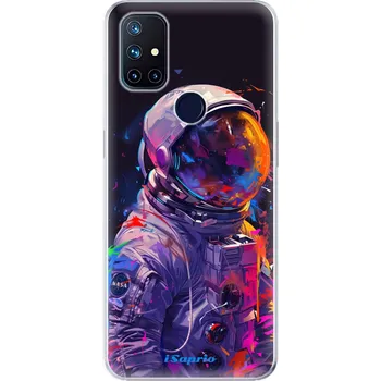 Pouzdro na mobilní telefon Odolné silikonové pouzdro iSaprio - Neon Astronaut - OnePlus Nord N10 5G