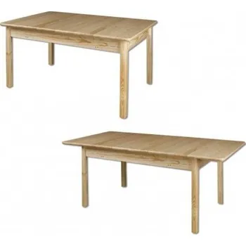 Jídelní stůl Dřevěný jídelní stůl rozkládací borovice masiv DN102 140(200)x75x90