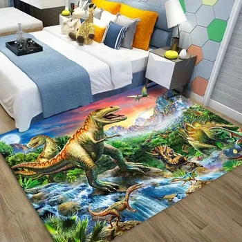 Koberec Dětský koberec dinosaurus do dětského pokoje - 14,50 x 80 cm 20 x 23 palců