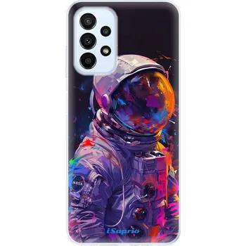 Pouzdro na mobilní telefon Odolné silikonové pouzdro iSaprio - Neon Astronaut - Samsung Galaxy A23 / A23 5G