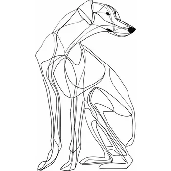 Plakát Plakát, Obraz - LineDog, Justyna Jaszke