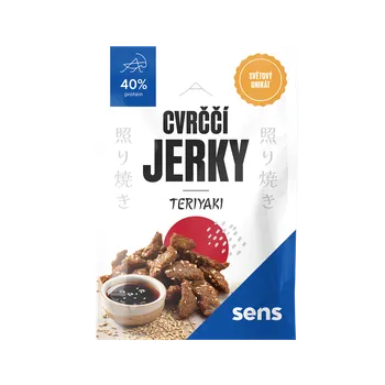 Sušené maso Sens Cvrččí Jerky 25 g Teriyaki