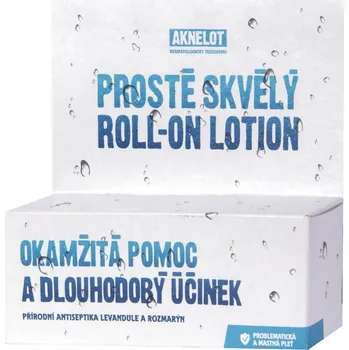Přípravek na čištění pleti a oči Aknelot Lotion roll-on 20 ml