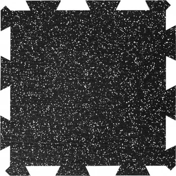 TRUESTEEL Gumová podlaha do fitness 520x520x16 mm, EPDM: 10%, barva: bílá