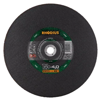 Řezný kotouč RHODIUS Ruční řezný kotouč FT40 350 x 4,0 x 25,40 PROline