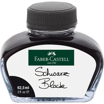 Výtvarná barva FABER-CASTELL inkoust 62,5ml, černý