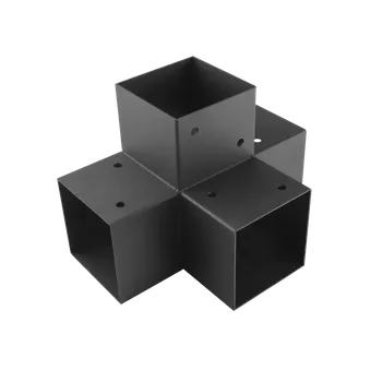 Tesařské kování Spojovací plech 120 x 120 mm, černý X GPX120