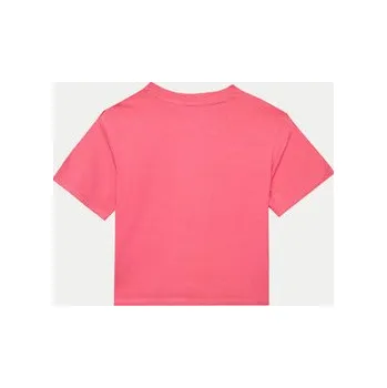 Pánské tričko Guess T-Shirt J4YI17 K6YW4 Růžová Boxy Fit 8Y