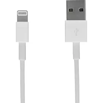 Datový kabel Datový kabel iPhone Lightning, barva bílá - 3 metry