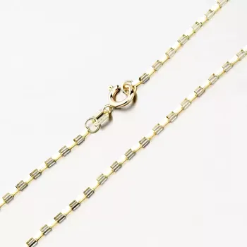 Oblečení a móda Dámský náramek žluté zlato 585 44-1415 délka 18 cm