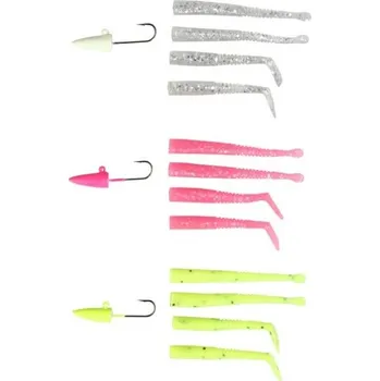 Rybářský háček 25ks - Set Gumových Nástrah Savage Gear LRF Mini Sandeel Kit