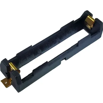 Článková baterie Pouzdro na baterie 1x 18650 SMD pozlacené vývody, pájecí očka